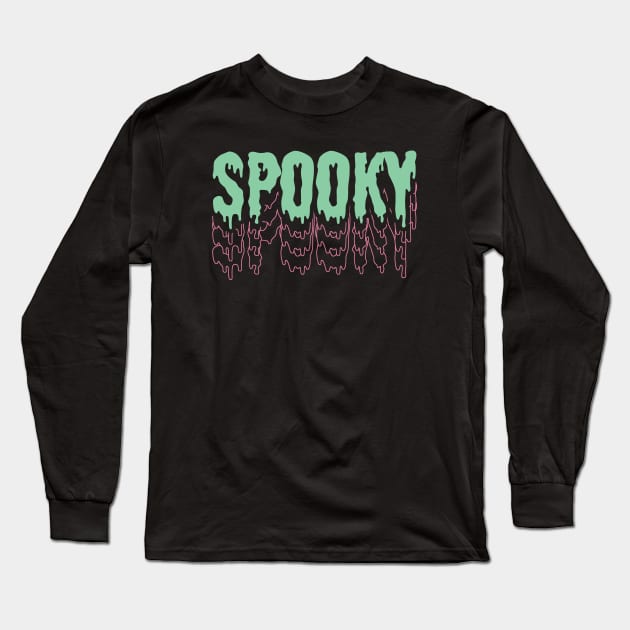 Spooky Long Sleeve T-Shirt by Issho Ni